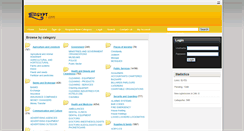 Desktop Screenshot of directory.egypt.com